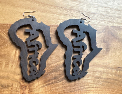 Wood Earrings