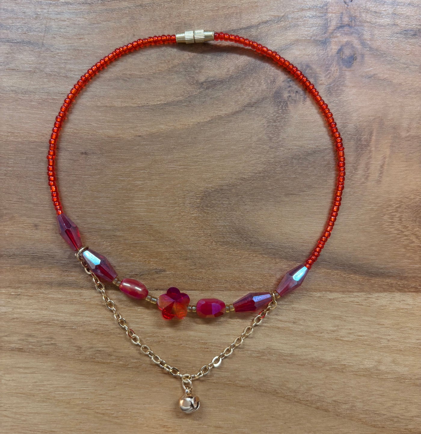 Bead/Chain Anklet ~Extended size