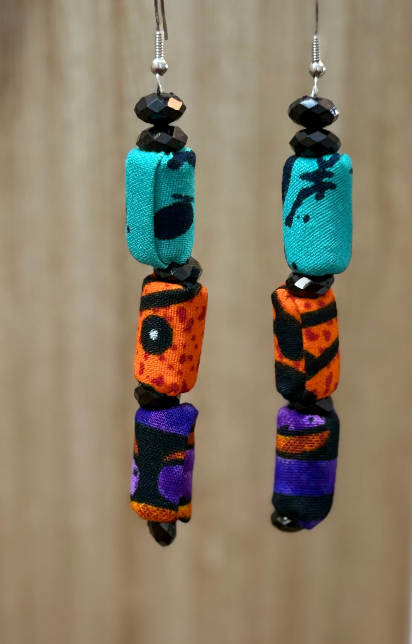 Ankara dangle earrings