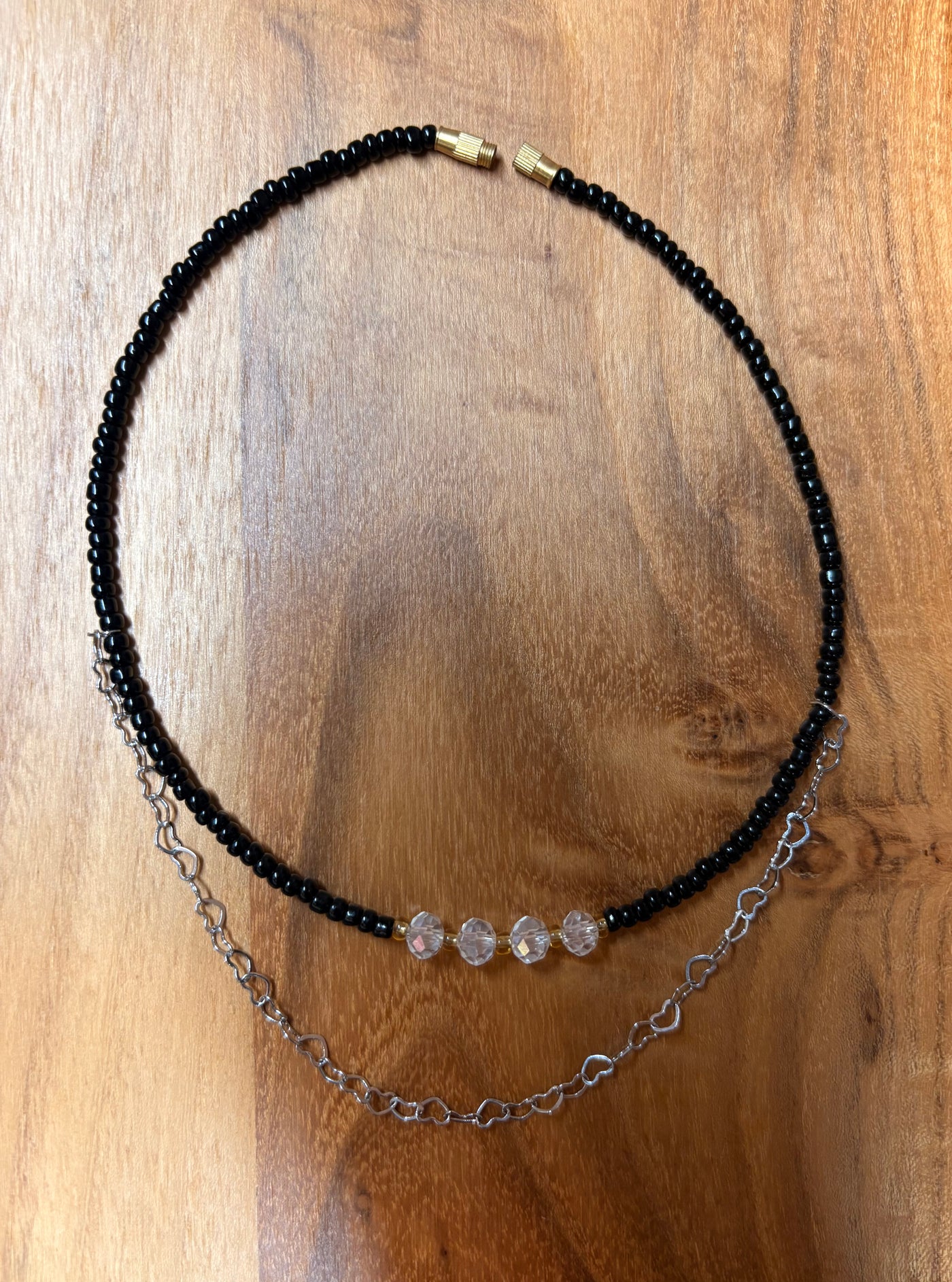 Bead-Chain Anklet/ 12.5" Extended size