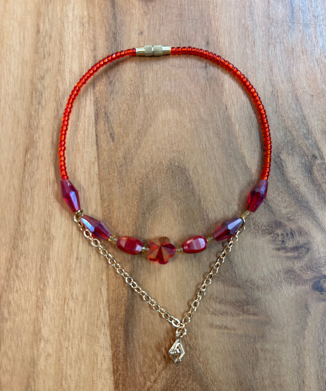 Bead/Chain Anklet