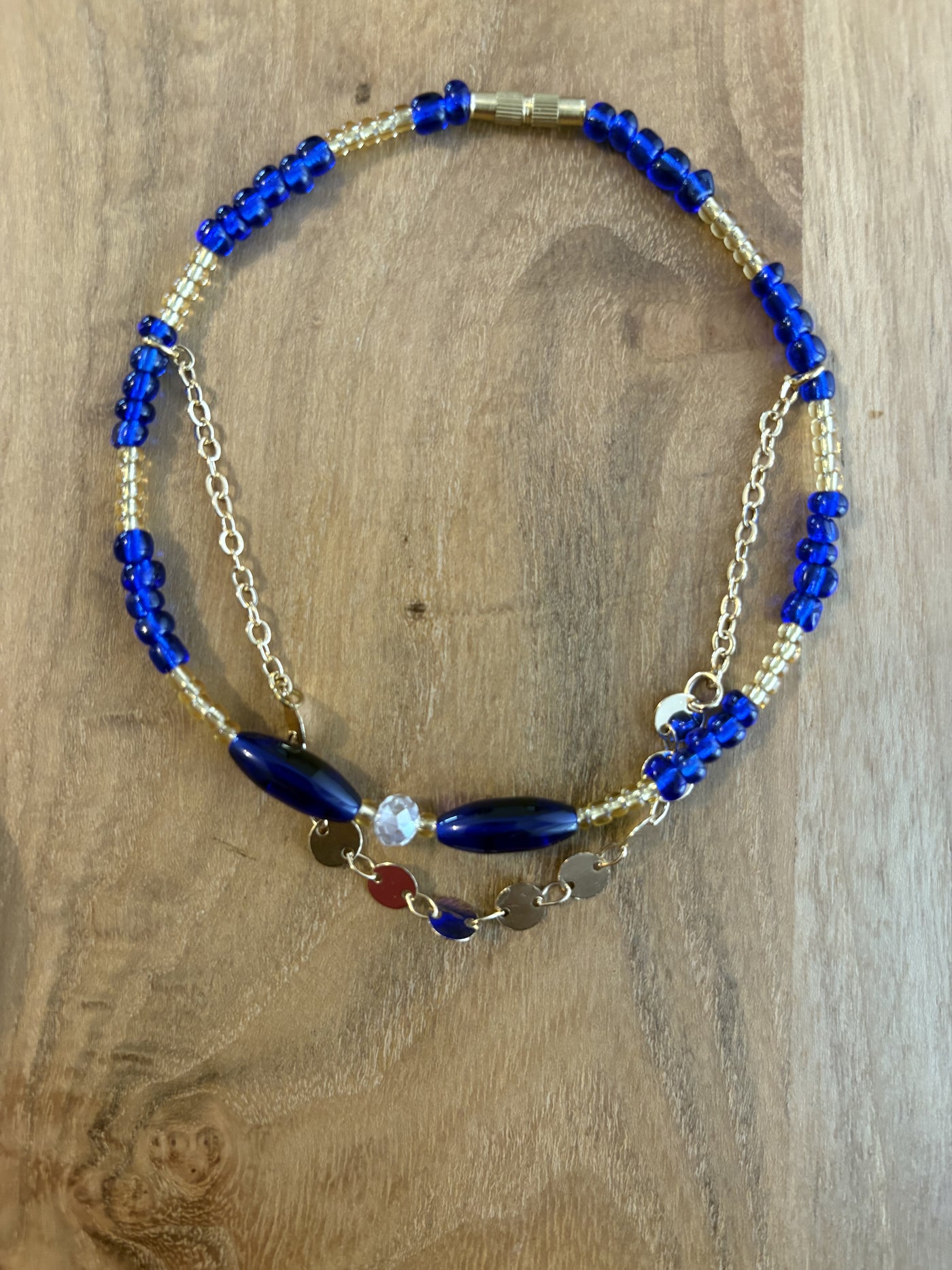 Bead/Chain Anklet